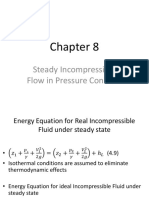 Steady Incompressible Flow in Pressure Conduits Chapter - 8