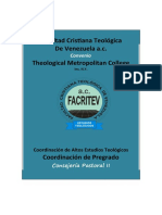 Consejería Pastoral Ii