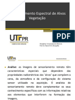 3 - Comportamento Espectral de Vegetacao