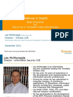 Teradata InfoSec Slides Defense in Depth Best Practices Pres December 2011 - FINAL