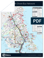 North Shore Bus Map Update 25 June 2018