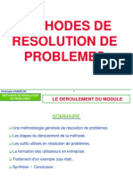 Resolution de Problemes