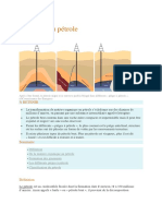 Formation de Petrole