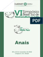 Anais VI Simposio Brasil Sul de Bovinocultura de Leite PDF