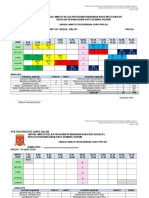 Borang Jadual Waktu (Kosong)