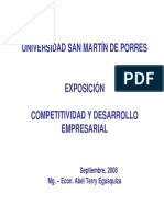 Competitividad y DesarrolloEmpresarial