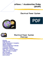 Supernova / Acceleration Probe (Snap) : Electrical Power System