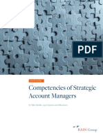 Competencies of Strategic Account Managers