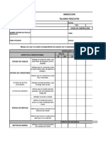 Formato Inspección Ingreso Taladro Percutor