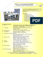 PC PLC Based Multi Process Control System Trainer