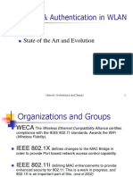 Security & Authentication in WLAN: State of The Art and Evolution