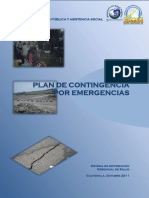 Plan de Contingencia Por Emergencia