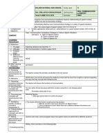 Daily Lesson Plan 11 Oral Communication in Context First Objectives