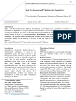 UV Spectrophotometric Method Development and Validation For Quantitative Estimation of Mebendazole