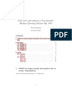 Mitchell Machine Learning