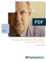 Celebrating 40 Years With The TKI Assessment