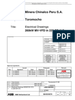 Tor1-22015mv001 r8 MV-VFD Elect Drawings 220-Er-015 260kw Referencial Abb Rockwell