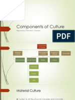 Components of Culture: Reported By: Kristavilla C. Olaviano