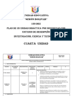 PUD Invetsigación 4ta Unidad