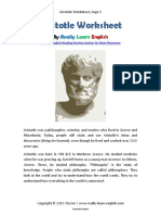 Aristotle Reading Activity