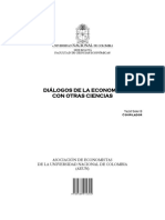 Diálogos de La Economía Con Otras Ciencias - U Nacional-Caos Y Macroeconomía-Unidad y Lucha de Contrarios - Manuel Guzmán - Douglas North - y en Otro Artículo Se Menciona A Mockus