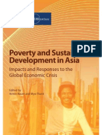 Poverty and Sustainable Development in Asia: Impacts and Responses To The Global Economic Crisis