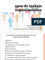 Los Grupos de Trabajo en Las Organizaciones. GRUPO A-13.grado