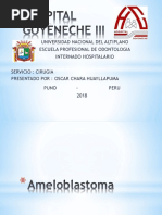 Hospital Goyeneche III Ameloblastoma