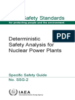 IAEA Safety Standards: Deterministic Safety Analysis For Nuclear Power Plants