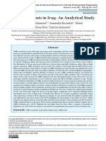 Traffic Accidents in Iraq: An Analytical Study