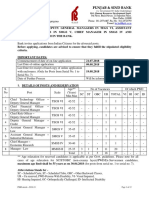 Punjab & Sind Bank: Ho - HRD@PSB - Co.in Ho - HRD@PSB - Co.in