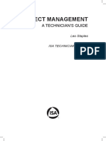 Project Management A Technicians Guide Staples TOC