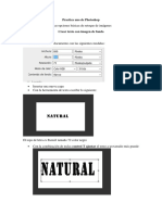 Practica Uno de Photoshop
