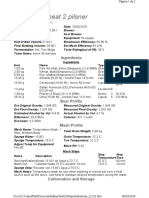 American Wheat 2 Pilsner: Ingredients