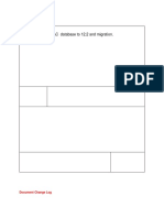 Steps To Migratge RAC Database From 12.1 To 12.2 - Volume 1