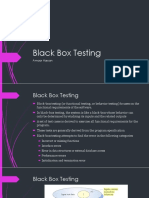 Black Box and Grey Box Testing