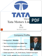 Tata Motors Limited: More Dreams Per Car