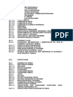 Partidas Estructuras