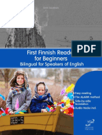 First Finnish Reader For Beginners Bilingual For Speakers of English With Embedded Audio Tracks