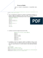 Proceso en Matlab para Realizar Un Portico Plano