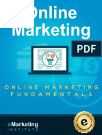 Online Marketing Course Emarketing Institute Ebook 2018 Edition PDF