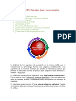 Qué Es Un KPI. Ejemplos, Tipos y Como Elegirlos PDF