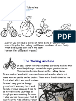 History of Bicycles