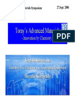 Toray Advanced Materials Symposium 2006