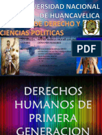 Derechos de Primera Generacion