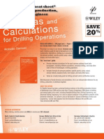 Formulas and Calculations For Drilling Operations by Robello Samuel - Discount Flyer