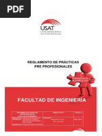 Reglamento de Practicas Final Preprofesionales Fi