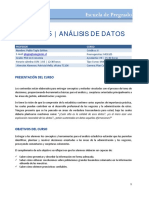 Análisis de Datos