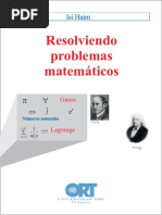 Resolviendo Problemas Matemáticos: Isi Haim Isi Haim