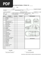 Proces - Verbal Predare Masina Autoturism